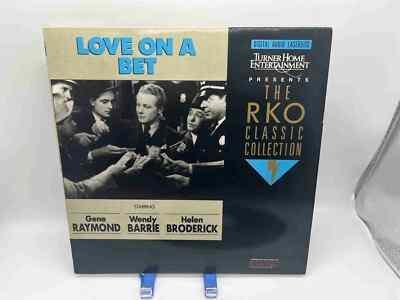 ''Love on a Bet'' RKO Classic Collection Laserdisc LD - Gene Raymond