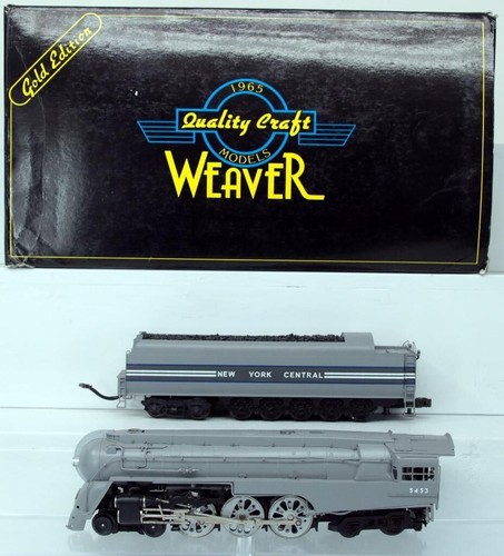 Locomotora de vapor Weaver New York Central 5453 calibre O latón Dreyfus y licitadora | Zustand: Used