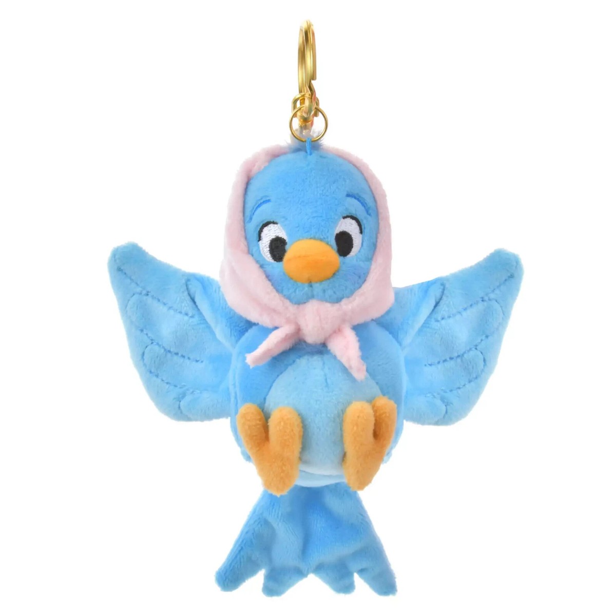 Disney Store Japan Plush keychain Friends blue bird