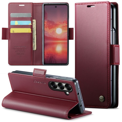 CaseMe For Samsung Galaxy Z Fold 7 , Magnetic Case PU Leather Wallet Card Cover - Picture 36 of 54