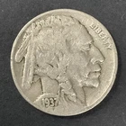 1937 Philadelphia Mint Buffalo Nickel