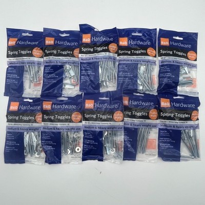 B&Q M5 x 80 mm Federknebel 10 Packungen (100) Hohlwandbefestigungen
