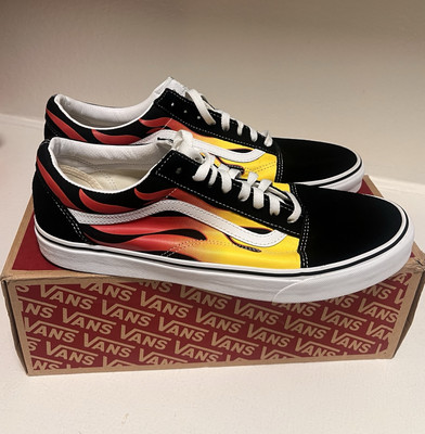 Size 13 - VANS Old Skool Flames