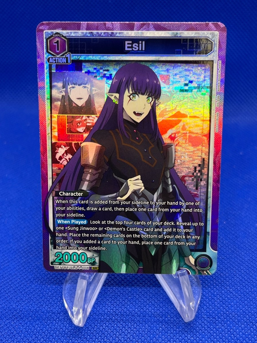 Union Arena UE17BT: SOLO LEVELING Esil UE17BT/SLG-1-008 Super Rare