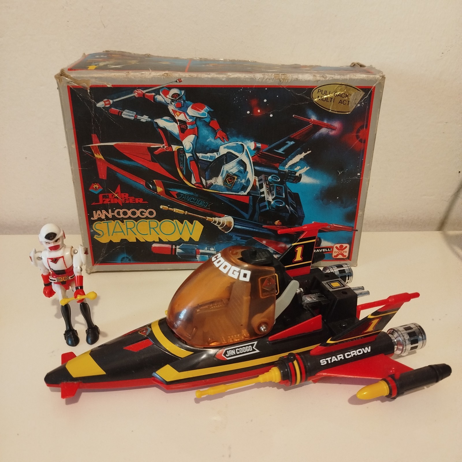 Starcrow Dx Deluxe Popy Baravelli Bandai Starzinger Jan Coogo VA-12 Anni 70