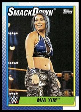 Mia Yim 2021 Topps Heritage WWE #64
