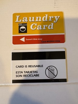 Dexter Easy Card. 500 Cards. Part # 9151-001-004. Laundromat