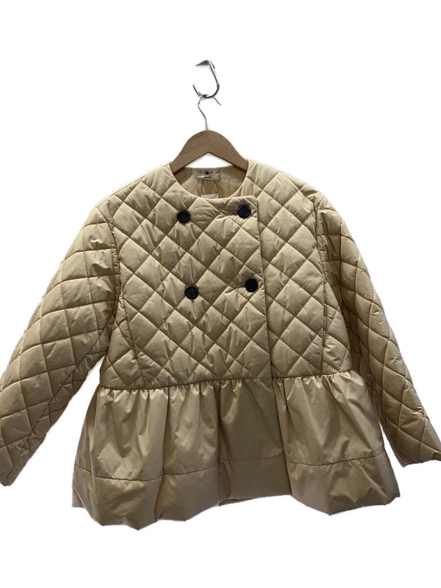 ALTRA Cappotto corto trapuntato chiusura astuccio altro orlo arricciato OMAGGIO beige tinta unita