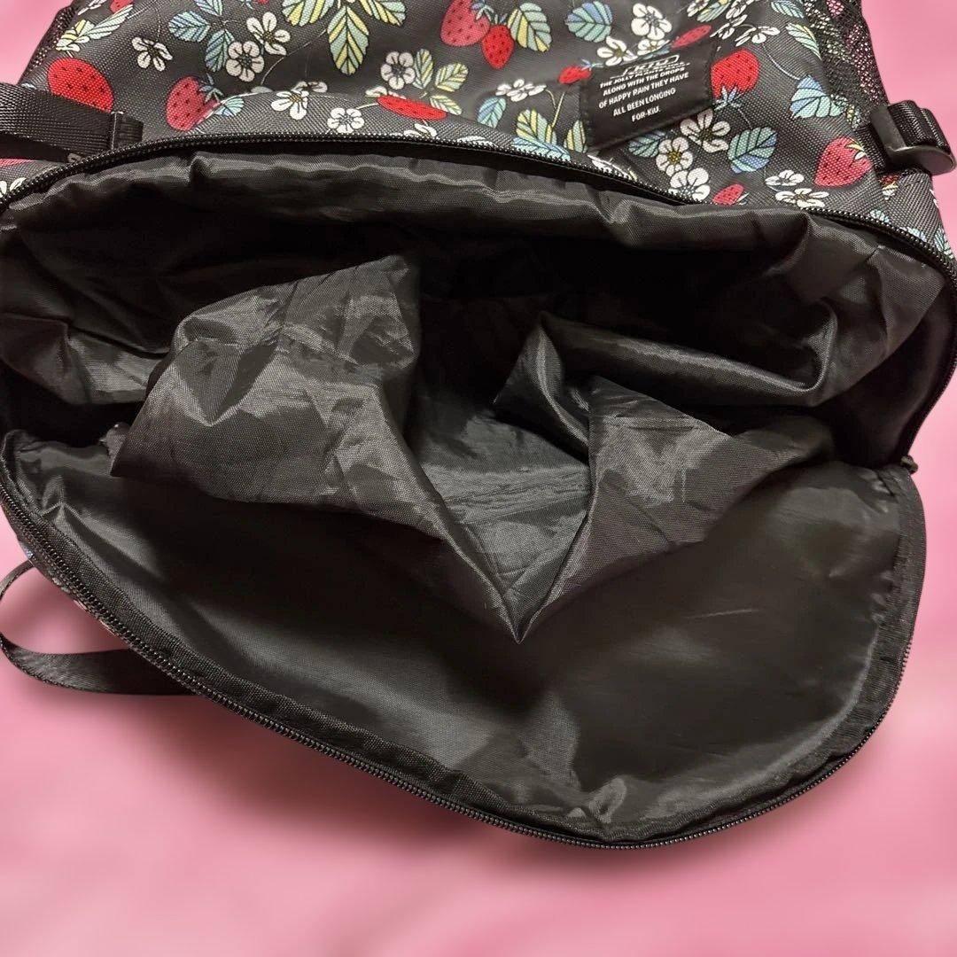KIU Backpack Strawberry Pattern Bag - image 4
