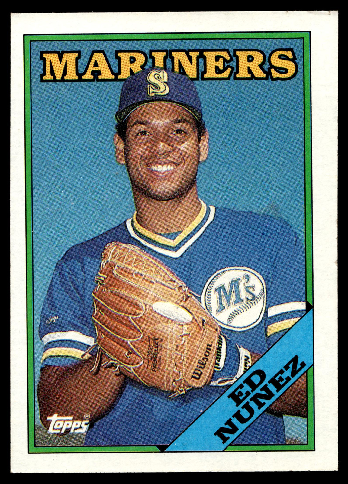 1988 Topps #258 Ed Nunez EX