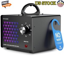 Ozone Generator Odor Eliminator High Capacity Ionizer Smoke Pet Room 6000 Sq Ft