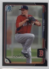 2015 Bowman Chrome Prospects Asia Exclusive Black Refractor Trey Ball 1b7