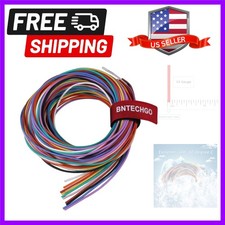 22 Gauge Silicone Wire Kit 10 Color Each 10 ft Flexible 22 AWG Stranded Tinne...