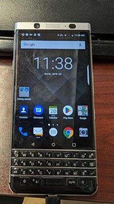   BlackBerry KEYone 32GB T-Mobile Smartphone 4G Silver - Fully Working BBB100-1