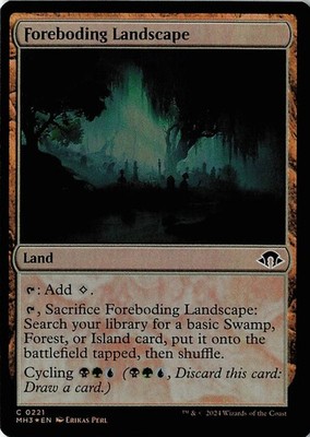 Foreboding Landscape - Modern Horizons 3 - MTG - Foil