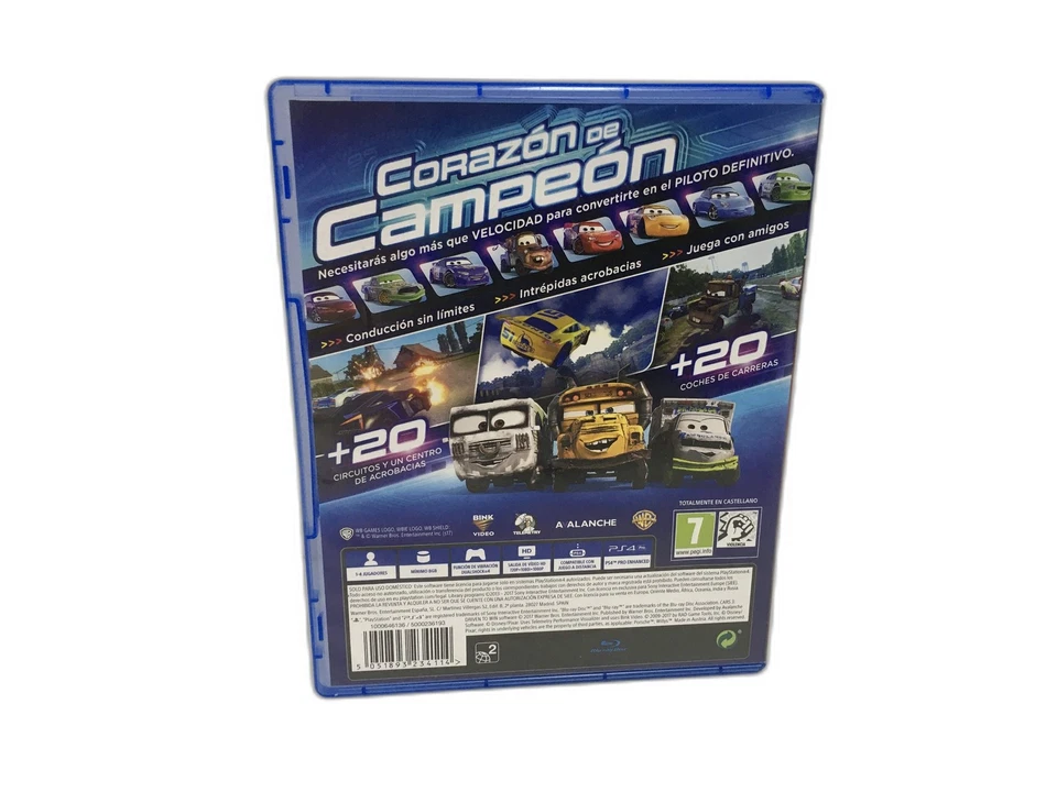 JUEGO PS4 CARS 3 PS4 20243548, foto 2 de 4