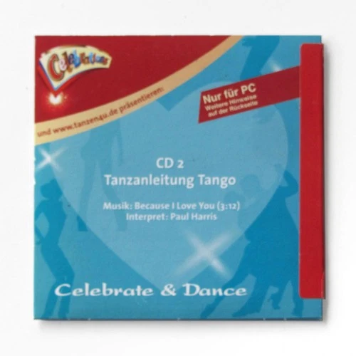 Celebrate & Dance CD 2: Tanzanleitung Tango (Mini-CD-ROM, PC) von Celebrations