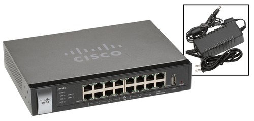 Cisco RV-325 14 Port Gigabit Wired VPN Router OpenVPN SPI Firewall IPSec RV325