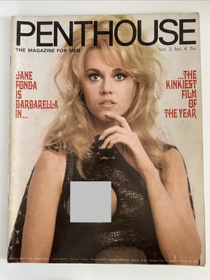 Penthouse Magazine Vol 3 No 4 (1968) Jane Fonda Barbarella
