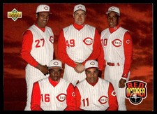 1993 Upper Deck Jose Rijo/Rob Dibble/Roberto Kelly/Reggie Sanders/Barry Larkin