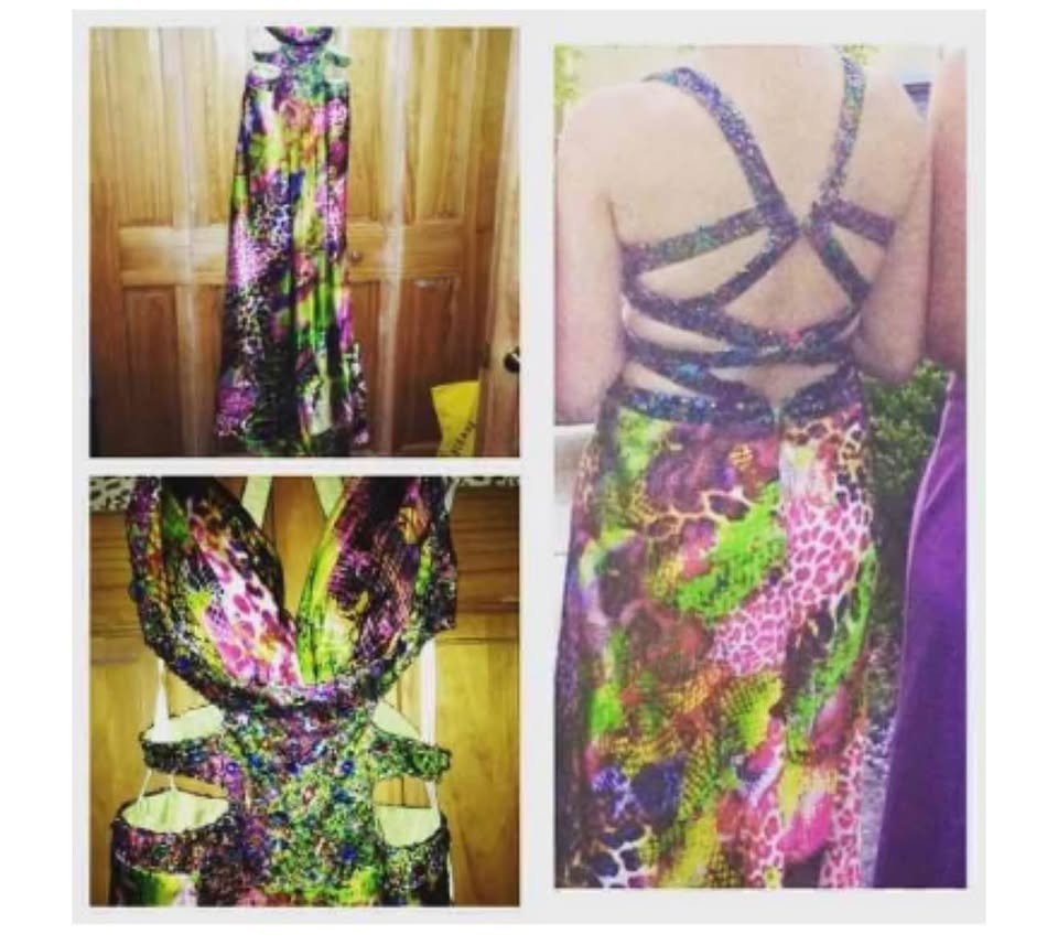 womans formal prom dress size 7