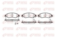 Remsa Bremsbelagsatz, Scheibenbremse 0702.12 FüR Opel Suzuki