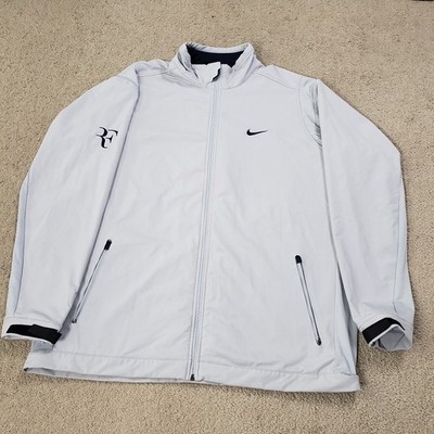 Nike RF 2012 Roger Federer Men's Tennis Jacket Size 2XL XXL Gray
