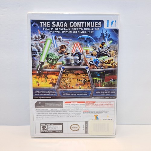 LEGO Star Wars III: The Clone Wars (Nintendo Wii) New SEALED - Picture 2 of 6