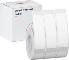 White Label Paper NIIMBOT D11 D110 D101 Maker 15x50mm Waterproof 3Rolls