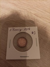 1 Pfennig 1978 J, Umlaufm&uuml;nze