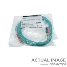 OM3 LC to LC Fiber Optic Patch Cable Multimode Duplex 50/125 Aqua LC LC 7M