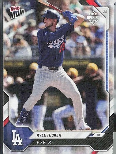 2026 Topps Now Road to Opening Day Los Angeles Dodgers Japan Edition #