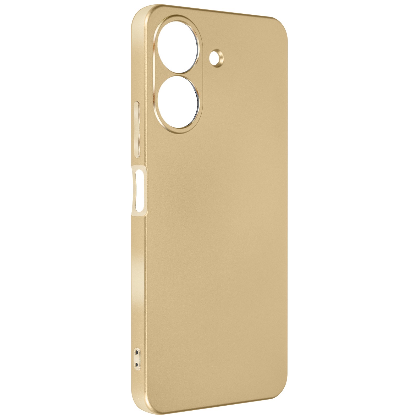 Coque flexible pour Xiaomi Redmi 13C protection antichoc effet métal