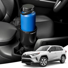 JOYTUTUS Car Cup Holder Expander Compatible with Toyota RAV4 2025 2024 2023 2022