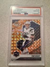 2021 Panini Mosaic Reactive Orange Tom Brady #137 PSA 10 GEM MINT Patriots