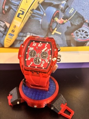 Invicta S1 Rally Kinesia Anatomic Men s Watch - 47mm, Red (45483)