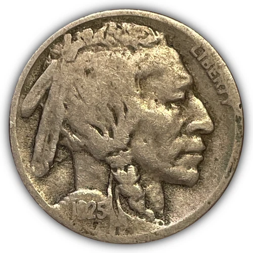 1925-D Buffalo Nickel Fine F Coin #26535