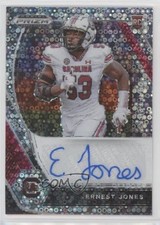 2021 Panini Prizm Draft Picks Circles Ernest Jones #DPA-EJO Auto 18dn