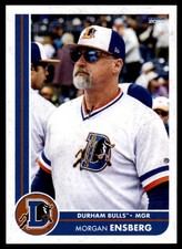 2026 Morgan Ensberg Choice Minor League Rookie Card Durham Bulls. rookie card picture