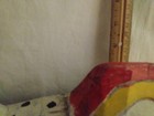 Guatemala Folk Art Rooster Handpainted Wood Hand-Carved Sitting 11-inch — photo 10