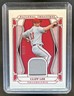 2025 Panini National Treasures Cliff Lee Material Jersey Red #/75 Phillies