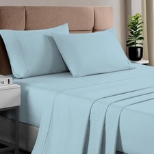 Pure 100 Cotton Sheets RV King Size, Luxurious 400 Thread Count Long Staple ...