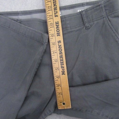 Pantalone chino uomo Lee 32x30 grigio slim fit elasticizzato gamba dritta tasca - Foto 9 di 11