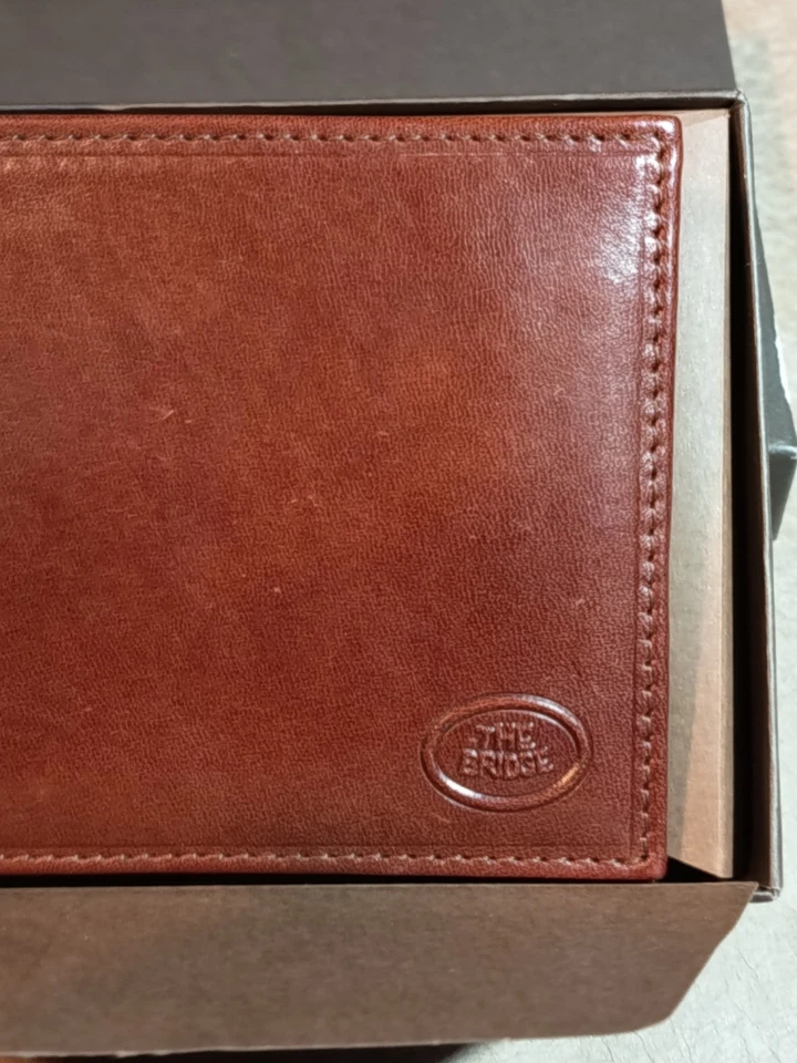 Portafoglio The Bridge In Pelle Ottime Condizioni Con Scatolo Originale. - Immagine 3 di 4
