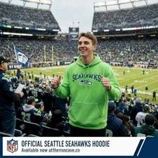 Official NFL Seattle Seahawks Youth Hoodie Size XL