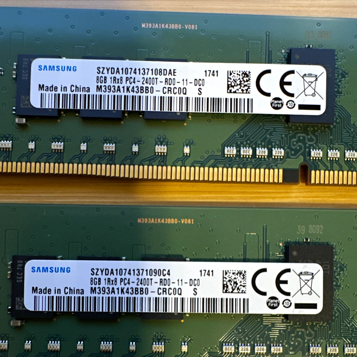 Samsung DDR4 SDRAM 16 GB Total Capacity Memory (RAM) for sale | eBay