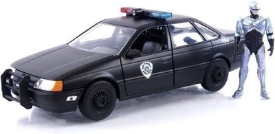 Robocop 35th Anniversary 1:24 OCP Ford Taurus Die-Cast Car & 2.75'' Robocop...