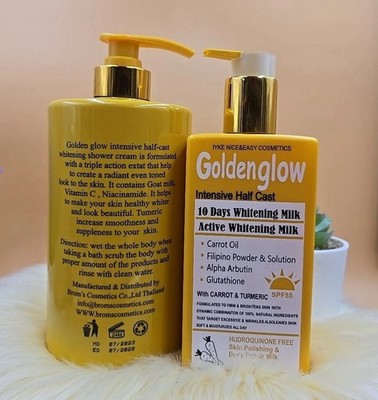 high dose of glutathione Golden Glow Lotion