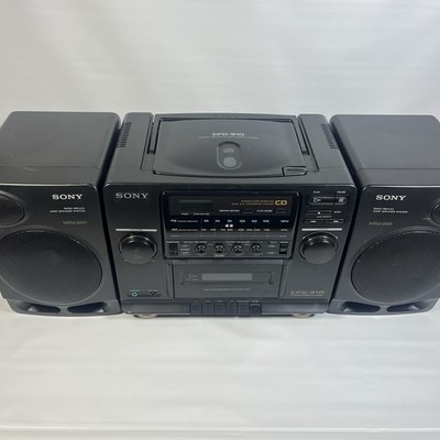 SONY CFD－５１０ ドデカホーン バブルラジカセ Boom Box 美品 Sony CFD-510 Mega Bass Boombox AM/FM CD Cassette Player Partially