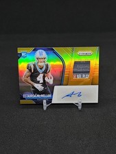 2025 Prizm Laundry Tag Patch Auto Gold RPA TETAIROA MCMILLAN SSP /10!!